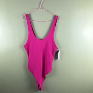 Wild Fable bright magenta bodysuit